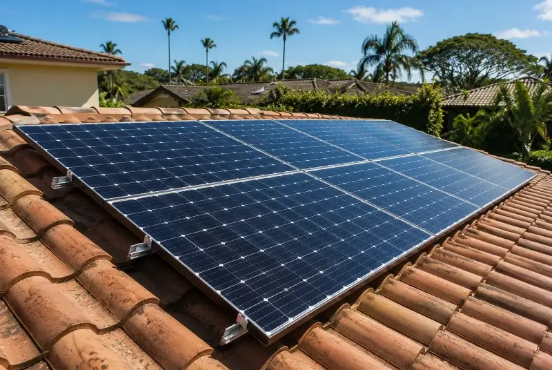 Installation de panneaux solaires à Étercy